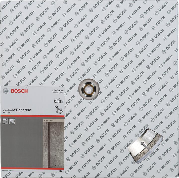 Actual product image Bosch Professional Zubehör Diamond saw blade Standard for Concrete, 400 x 20.00/25.40 x 3.2 x 10 mm