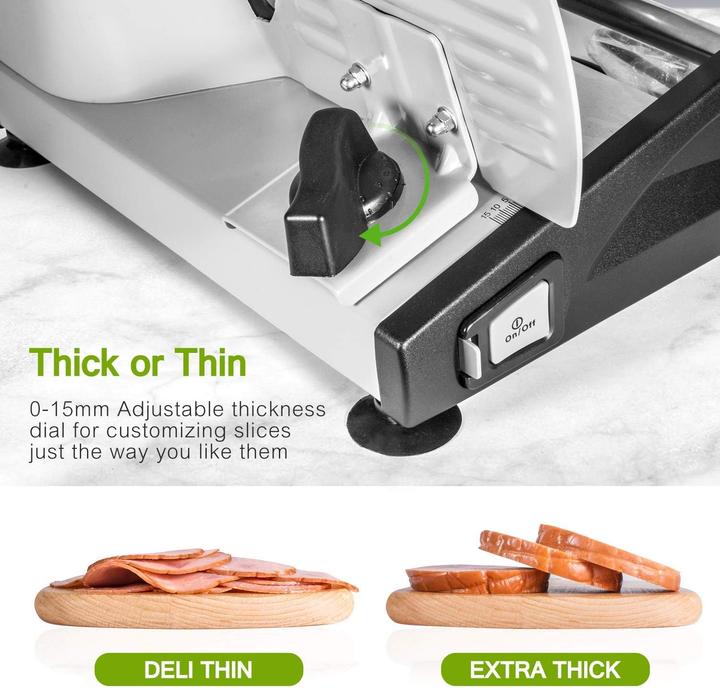 Image du produit Ostba Trancheuse universelle, 150W, argent