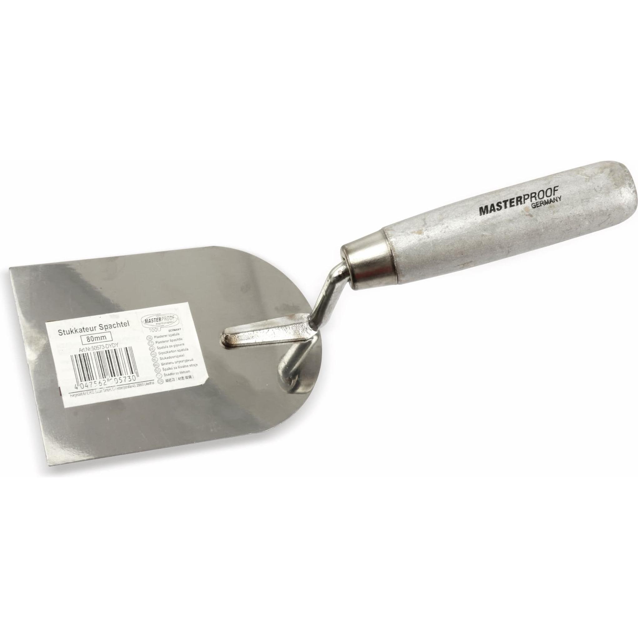 Thumbnail - Masterproof, Kelle + Spachtel, Stukkateurspachtel, 80mm (8 cm)
