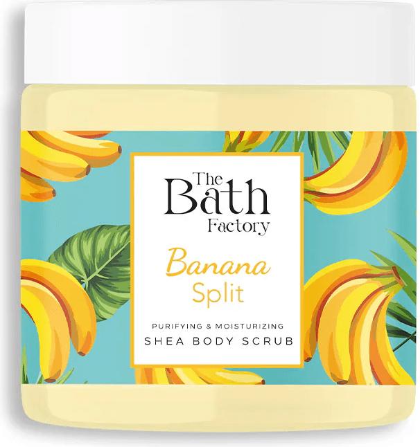 Actual product image The Bath Factory Banana Split Shea Körperpeeling 300g