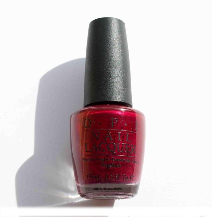 Produktbild OPI Nagellack No.H08 (Dunkelrot, Farblack)