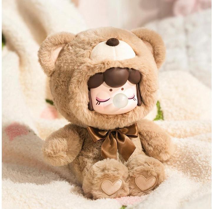 Actual product image Robotime Nanci Kuschelbären – assortiert, Motiv: Tiere (17.50 cm)