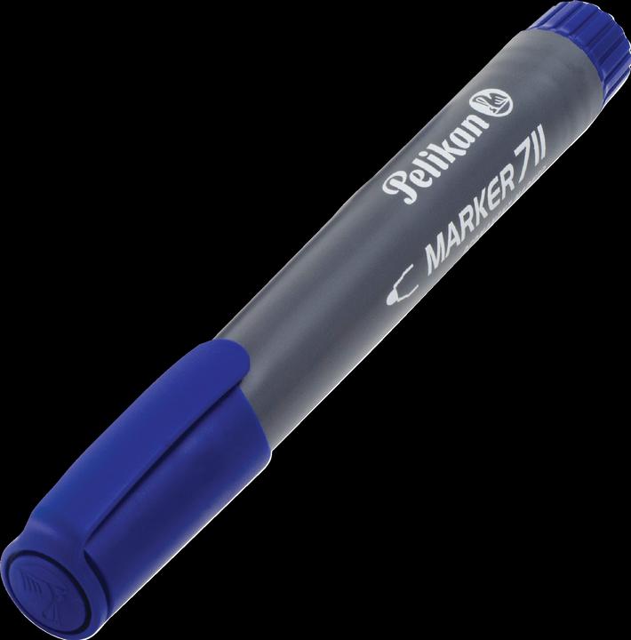 Produktbild Pelikan 711 Permanent-Marker (e) (Blau, Grau, 2 mm, 10 x)