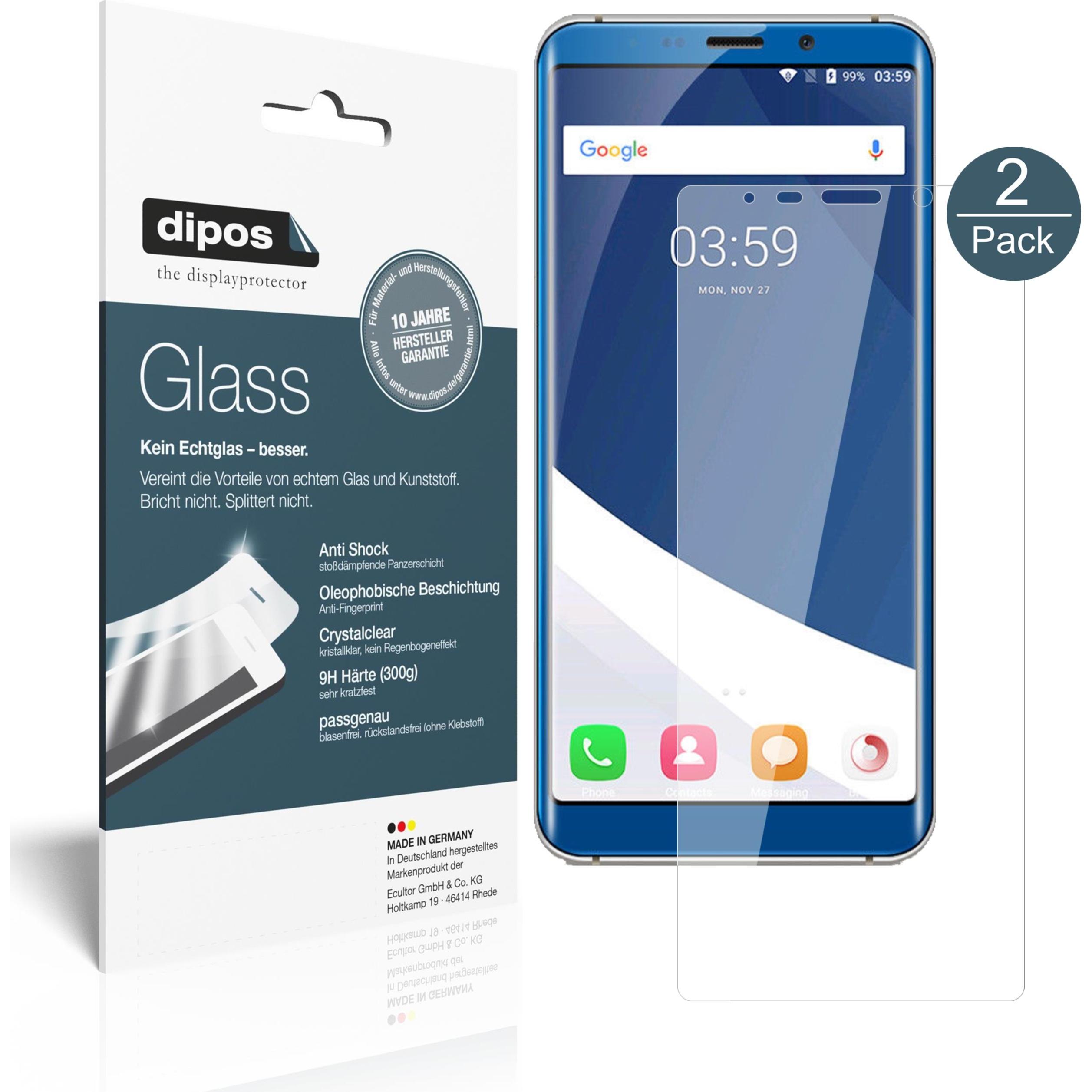 Dipos Displayschutz Anti-Shock (1 Stück, Koolnee K1), Smartphone Schutzfolie, Transparent