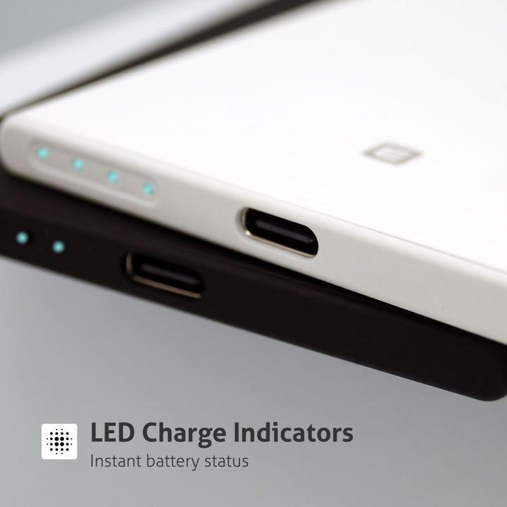 Image du produit Evelatus Power bank 3000mAh Power Bank Super Slim With Wireless charging White (3000 mAh, 5 W)