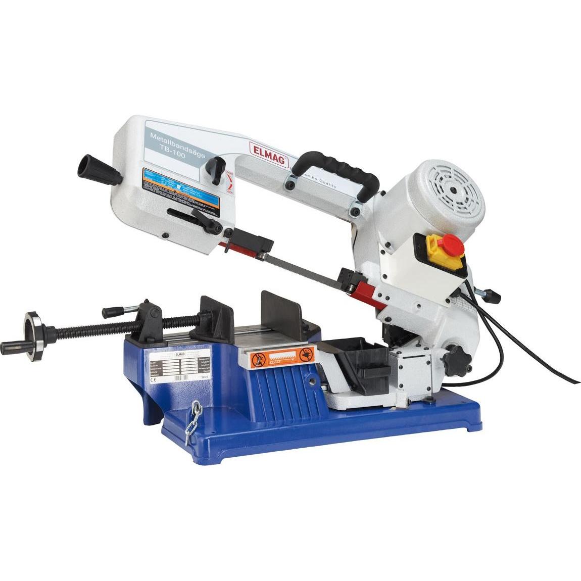Elmag, Dekupiersäge + Bandsäge, Metall-Bandsäge TB 100