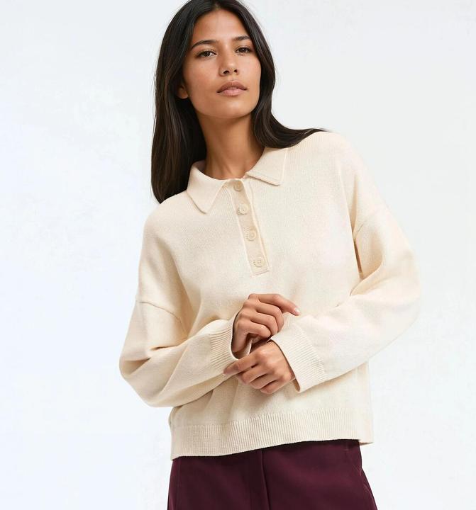 Produktbild La Redoute Collections Pullover mit Polokragen (M)