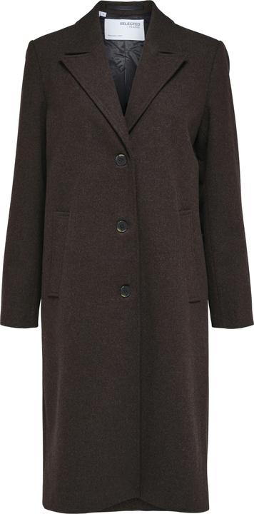 Actual product image Selected Single breasted wool coat