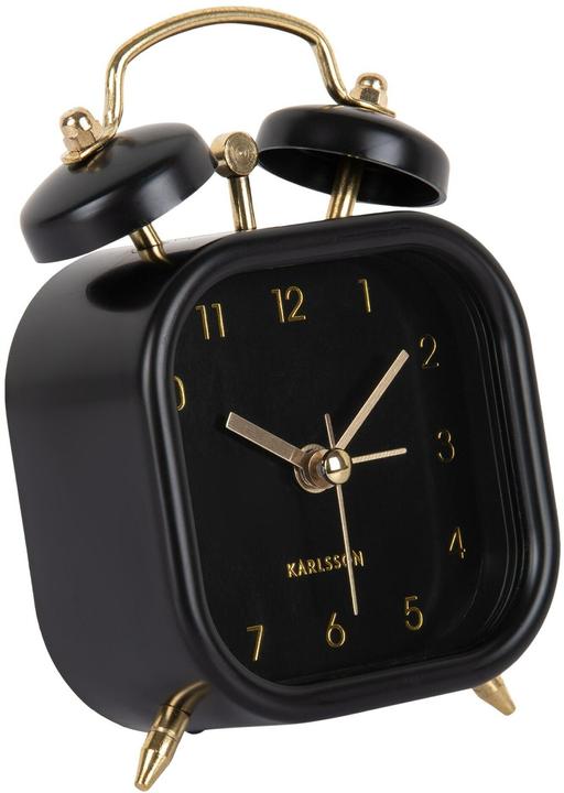Image du produit Karlsson Réveil classique Metallic Glam square Black