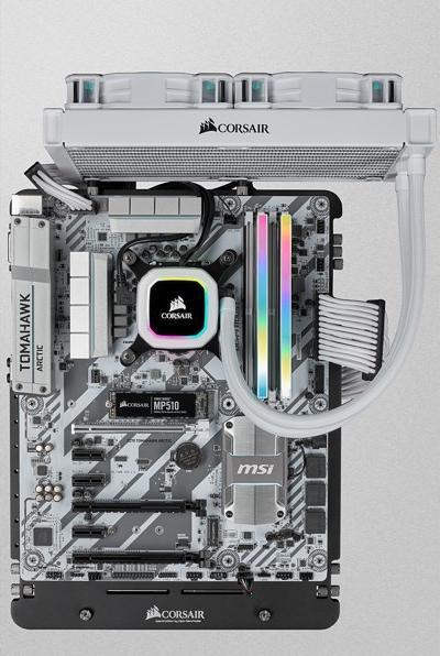 Productafbeelding Corsair Vengeance RGB Pro SL (2 x 8GB, 3600 MHz, DDR4 RAM, DIMM 288 pin)
