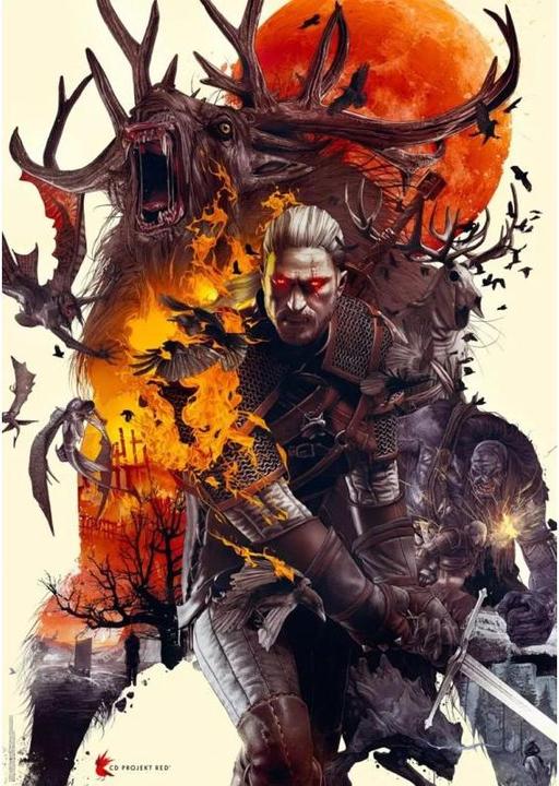 Actual product image Cenega Good Loot Gaming Puzzle: The Witcher (Wiedźmin) Monsters 1000 elementów (1000 pieces)