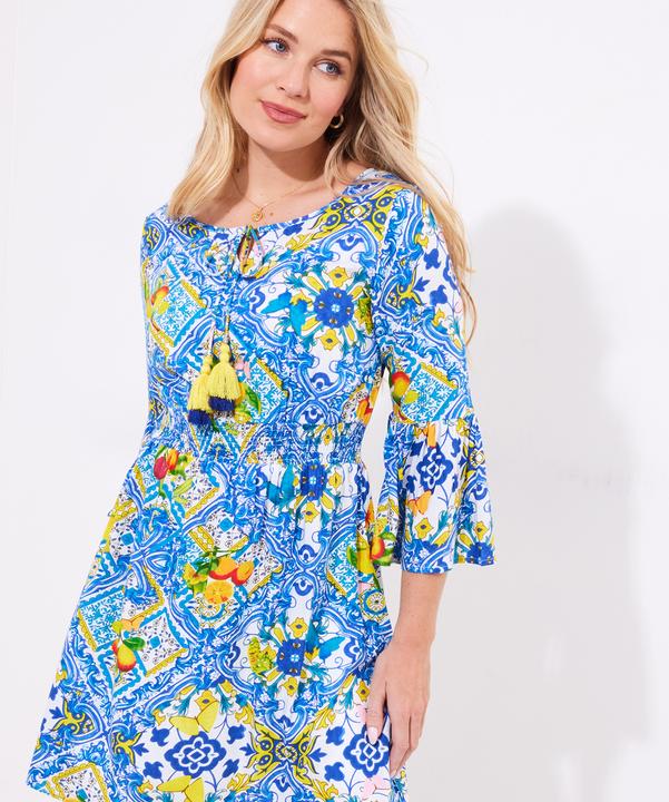 Image du produit Joe Browns Fruity Tile Shirred Waist Tunic (36)