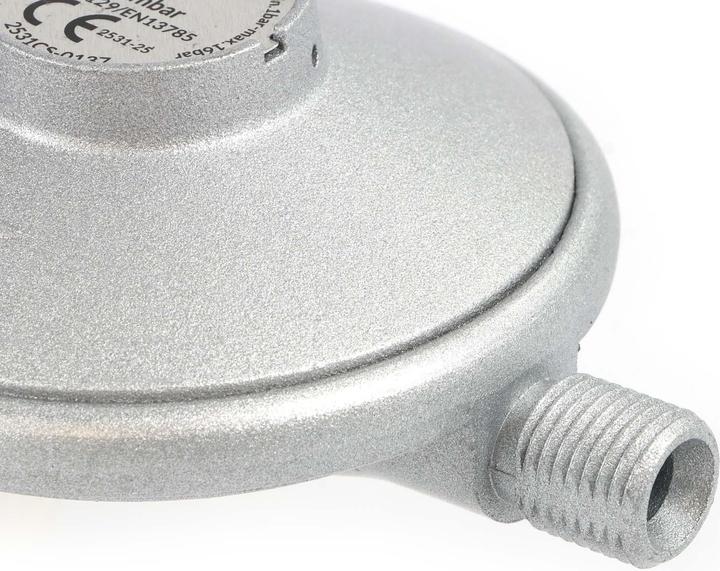 Actual product image Wiltec Gas Regulator Spain 700 mbar Adaptor Included Pressure Regulator Hose