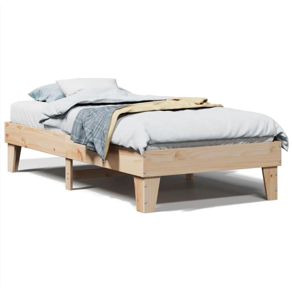 VidaXL, Bett, Bett ohne Matratze (120 x 200 cm)