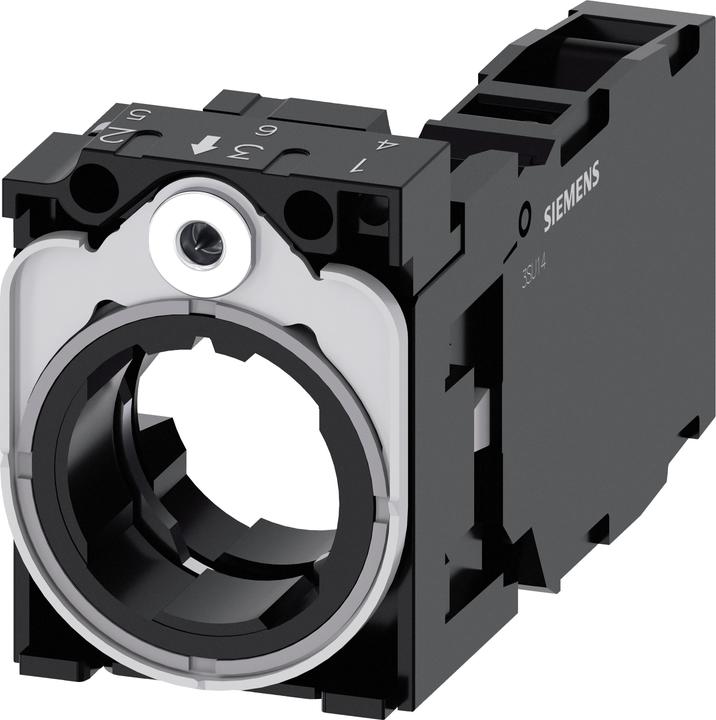 Actual product image Siemens Module holder 3Module Met 1S 1Ö 3SU1550-1AA10-1FA0