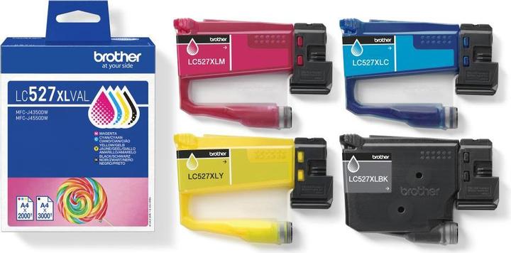 Productafbeelding Brother LC527XLVAL Value Pack (BK, C, M, Y)