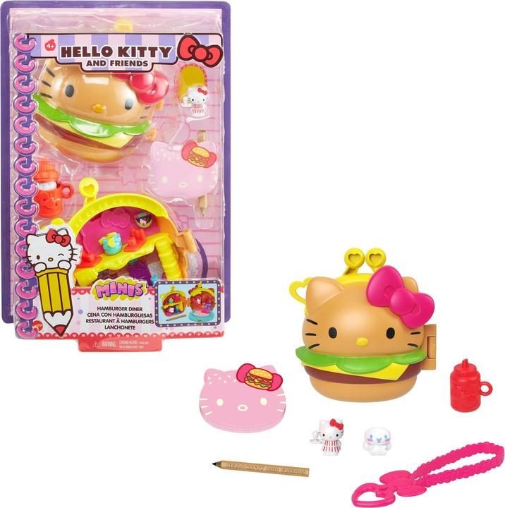 Produktbild Hello Kitty Minis Hamburger-Restaurant