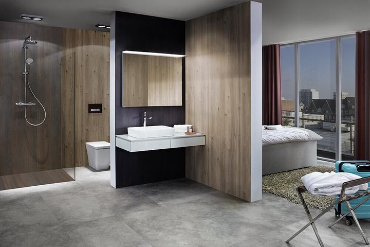 Produktbild Emco MI 200 LED-Lichtspiegel, mit Lichtsegel, verdeckter Sensorschalter, Breite 2000mm, 1022000