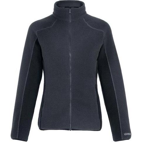 Uvex Safety, Arbeitsjacke, Fleecejacke uvex suXXeed craft grau, anthrazit S (S)