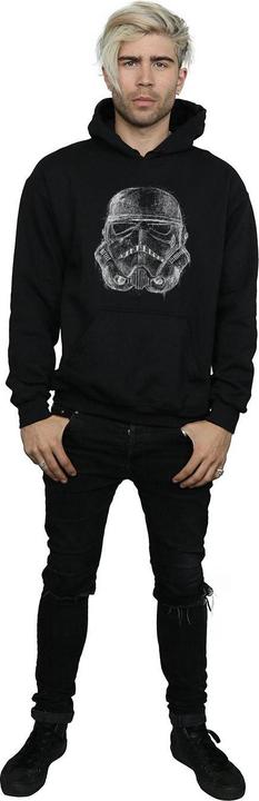 Produktbild Star Wars Stormtrooper Scribble Helmet Kapuzenpullover (L)