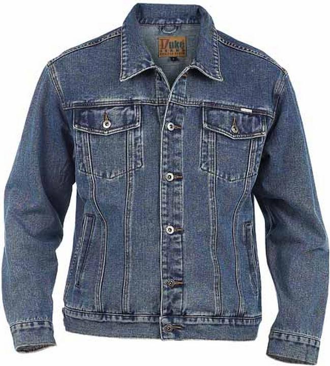 Image du produit DUKE Veste en denim de style camionneur occidental Kingsize (8XL)