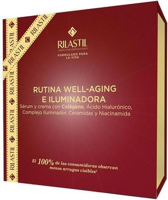 Actual product image Rilastil Anti-Wrinkle Progression Firming Serum 30ml and Anti-Wrinkle Cream with Plumping Effect 40m (70 ml)
