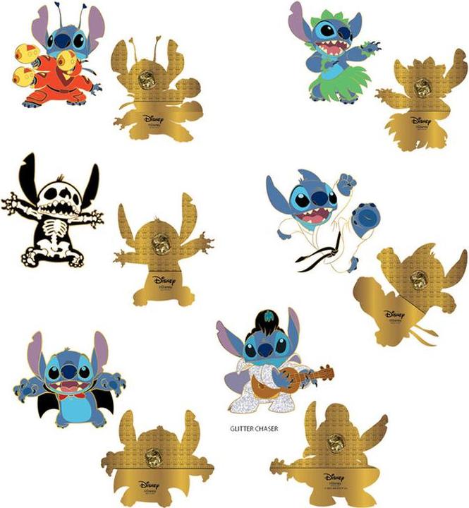 Immagine prodotto Loungefly Disney by Ansteck-Pins Blind Box Web Stitch Sortiment (12)