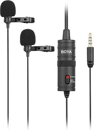 Immagine prodotto Boya BY-M1DM Doppio Lavalier