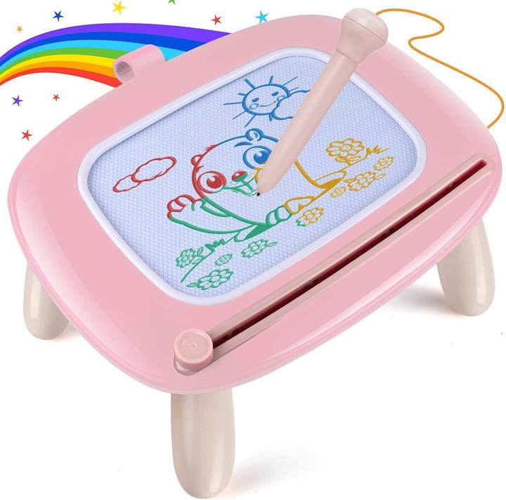 Activity Board Tableau magnétique Tableau magique pour enfants, Tableau magnétique effaçable coloré Tableau à