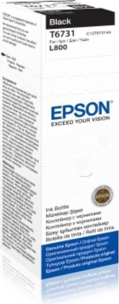 Actual product image Epson T6731 BLACK INK BOTTLE 70ML (FC)