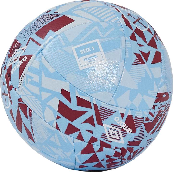 Actual product image Umbro 24/25 Neo Swerve West Ham United FC Mini Football (1)