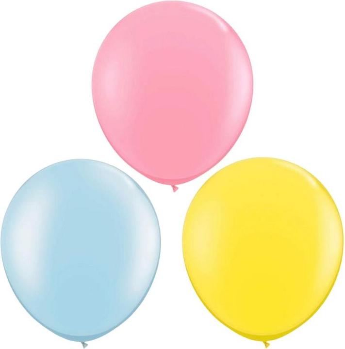 6 palloncini in lattice gattini bianchi