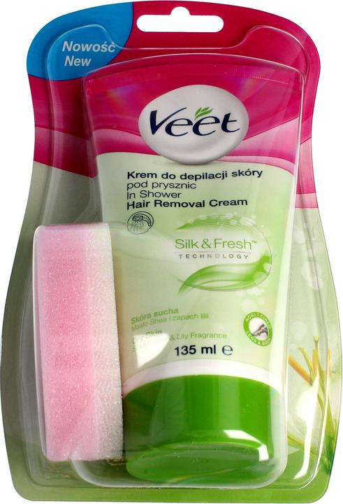 Produktbild Veet Silk&Fresh Cremation Is An Under Shower Hair Removal For Scores Dry 135Ml (135 ml)