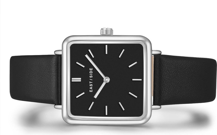 Produktbild Eastside Damen Quarzuhr Grand Echtleder schwarz - 11254 (Analoguhr, 37.30 mm)