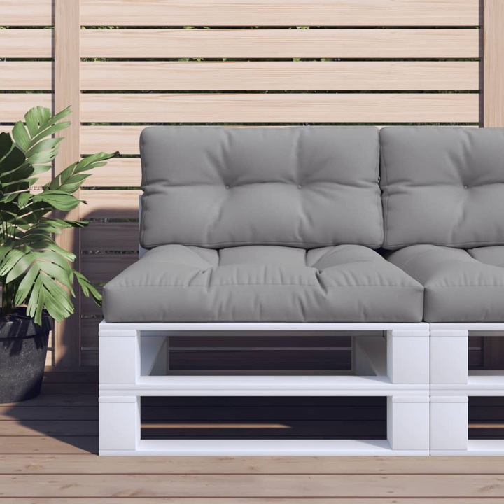 Actual product image VidaXL 10-piece garden lounge set with cushions (70 x 40 x 12 cm)