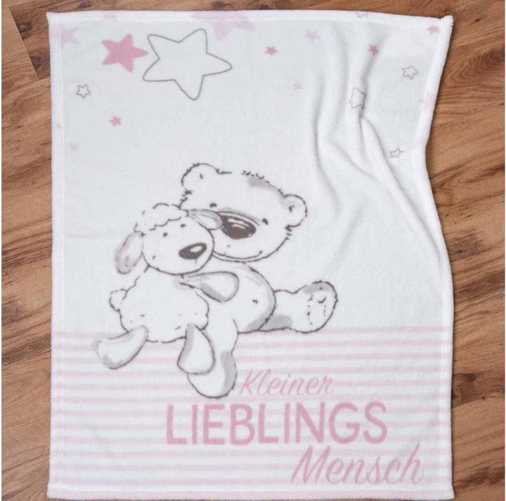 Actual product image Babybest Favourite Man Microfibre Fluffy Blanket (100 x 75 cm)