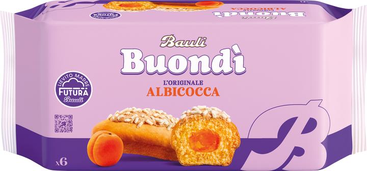 Bauli Buondì - Aprikose - 6 Stück (6 pcs., 258 g)
