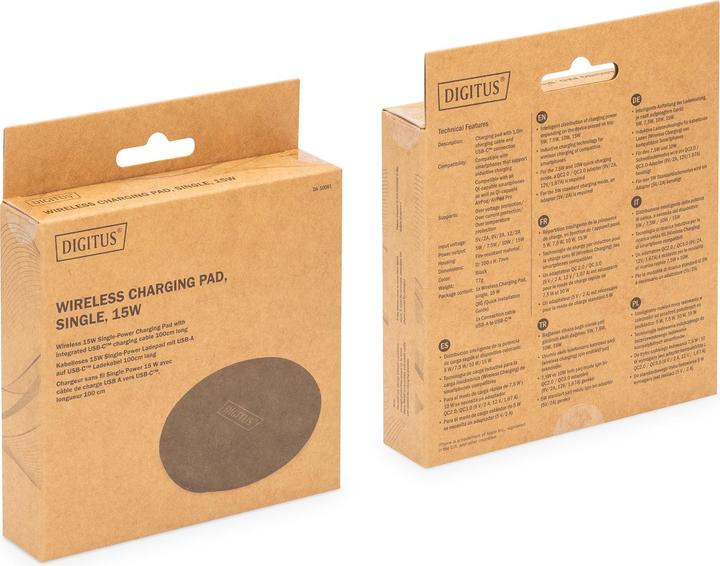 Produktbild Digitus Kabelloses Ladepad (15 W)