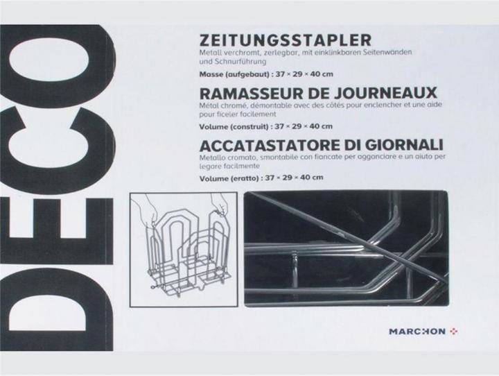 Actual product image Office Newspaper stacker (8 x 30 x 37 cm)