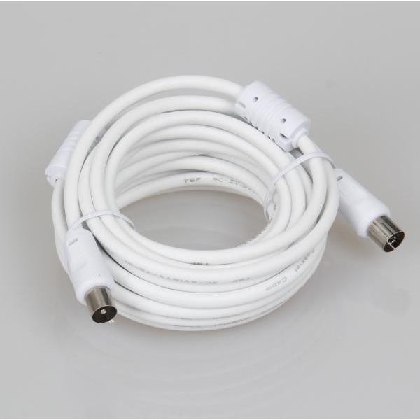 Line E-Line Antennekabel 5 meter - YouSee og Stofa godkendt, Video Kabel