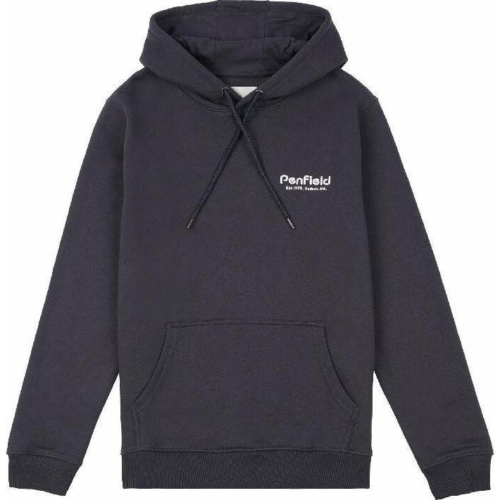 Penfield, Herren, Pullover, kapuzenpullover hudson script, Grau, (XL)