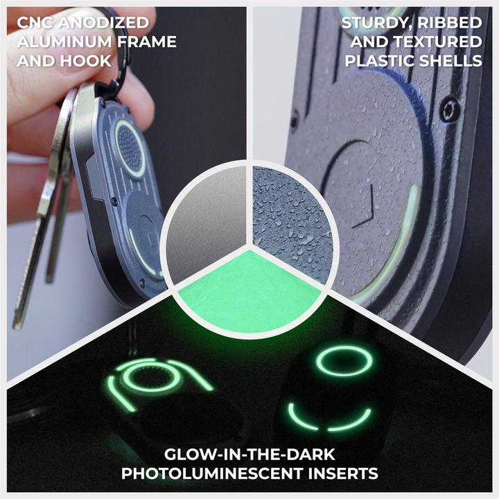 Actual product image Rolling Square AirNotch Pro Dual (Apple & Google Find My Netzwerk) (Android, iOS)