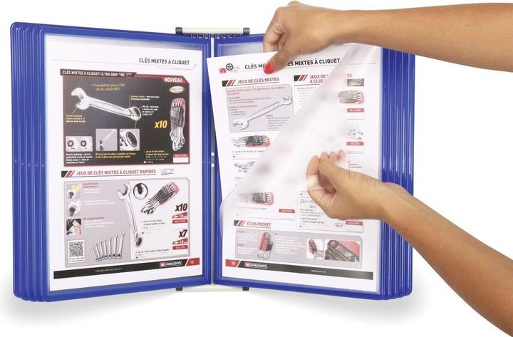 Image du produit Tarifold Élément mural 414901 A4 10 panneaux Easy Load bl