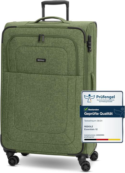 Produktbild Redolz Essentials 12 LARGE 4-Rollen Trolley 79 cm mit Dehnfalte (98 l)