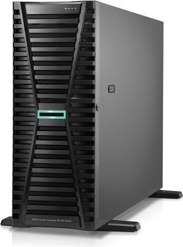 Actual product image HP HPE PL ML350g12 6515P (2.4/16C) 1x64G (P69728) 2x480G MR408i-o 8SFF 2x1000W 1GbE NBD333 Smart Choice (64 GB, Tower Server)