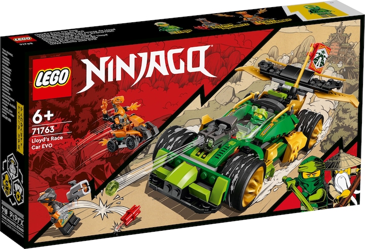 Actual product image LEGO Lloyds race car EVO (71763, LEGO Ninjago)
