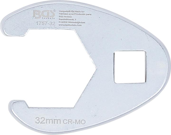 Image du produit BGS Clé col de cygne 12,5 mm (1/2) 32 mm (32 mm)