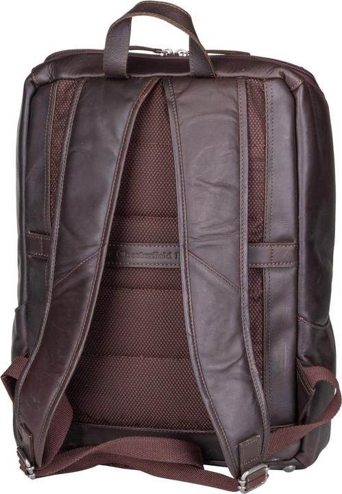Produktbild Chesterfield Rich Leren Laptop Rugtas - 15,4 inch - Bruin (19 l)