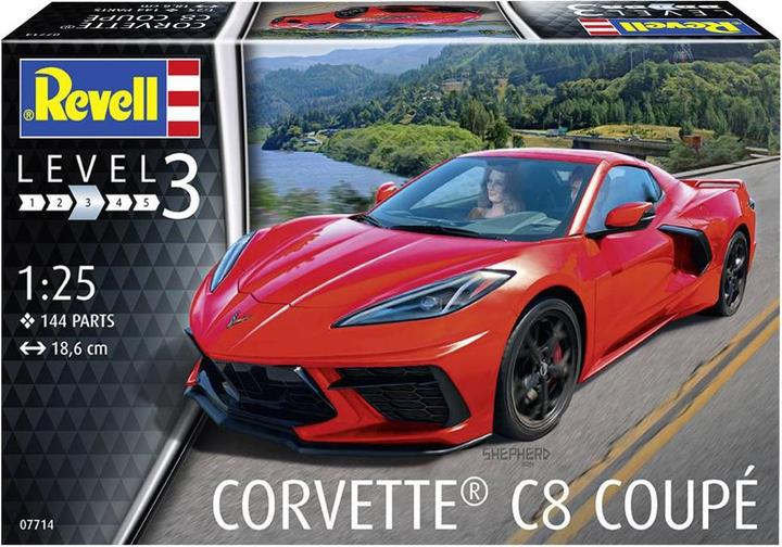 Actual product image Revell Corvette C8 Coupé