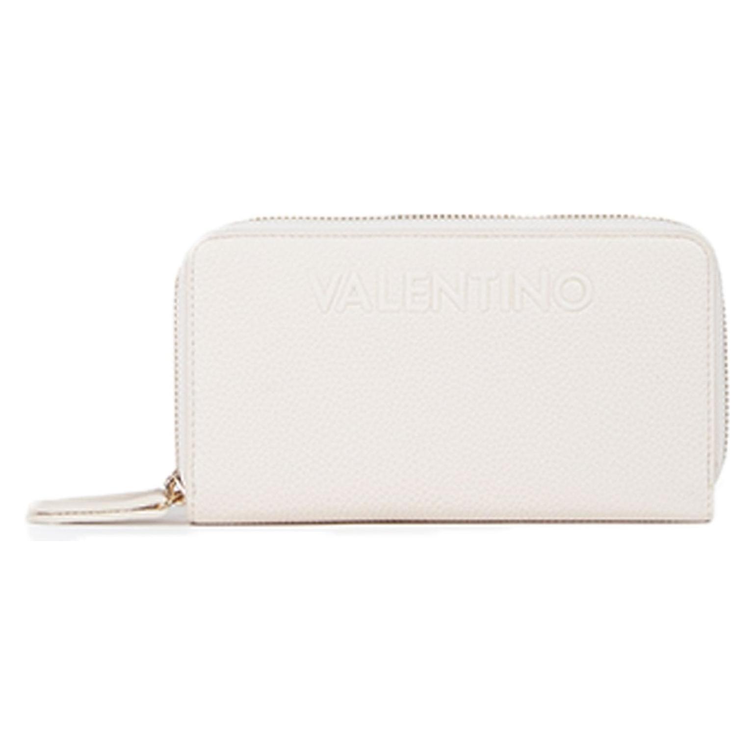 Valentino, Damen, Portemonnaie, Rised Re Zip Around Wallet, Beige